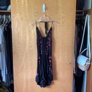 American Eagle Rose Romper